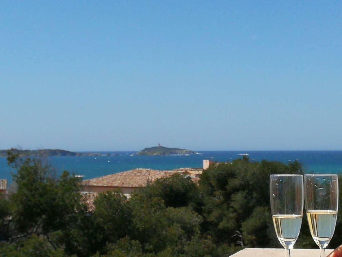 Domaine De La Coudouliere, T2 Climatise Terrasse Vue Mer Sans Vis A Vis Plage A 100M Six-Fours-les-Plages Kültér fotó