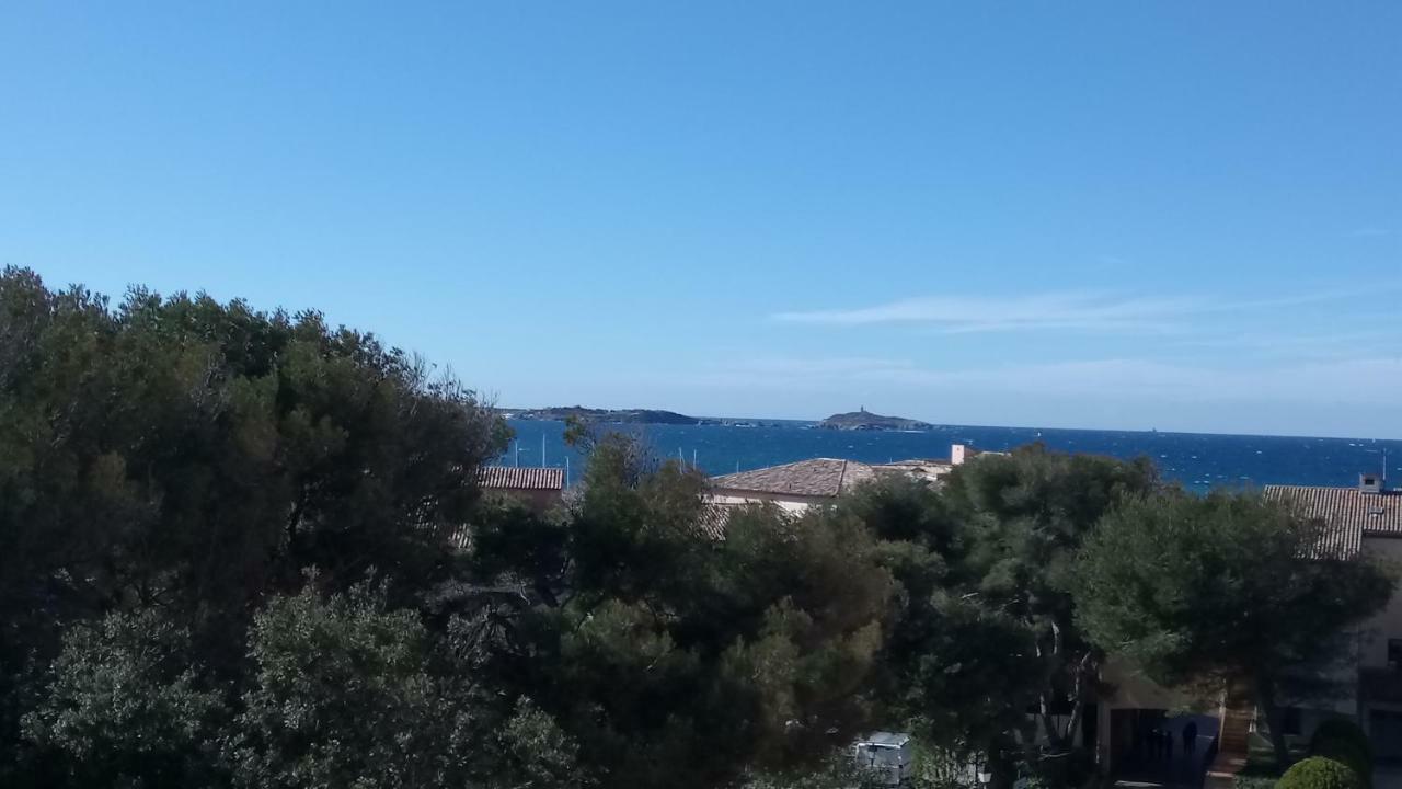 Domaine De La Coudouliere, T2 Climatise Terrasse Vue Mer Sans Vis A Vis Plage A 100M Six-Fours-les-Plages Kültér fotó
